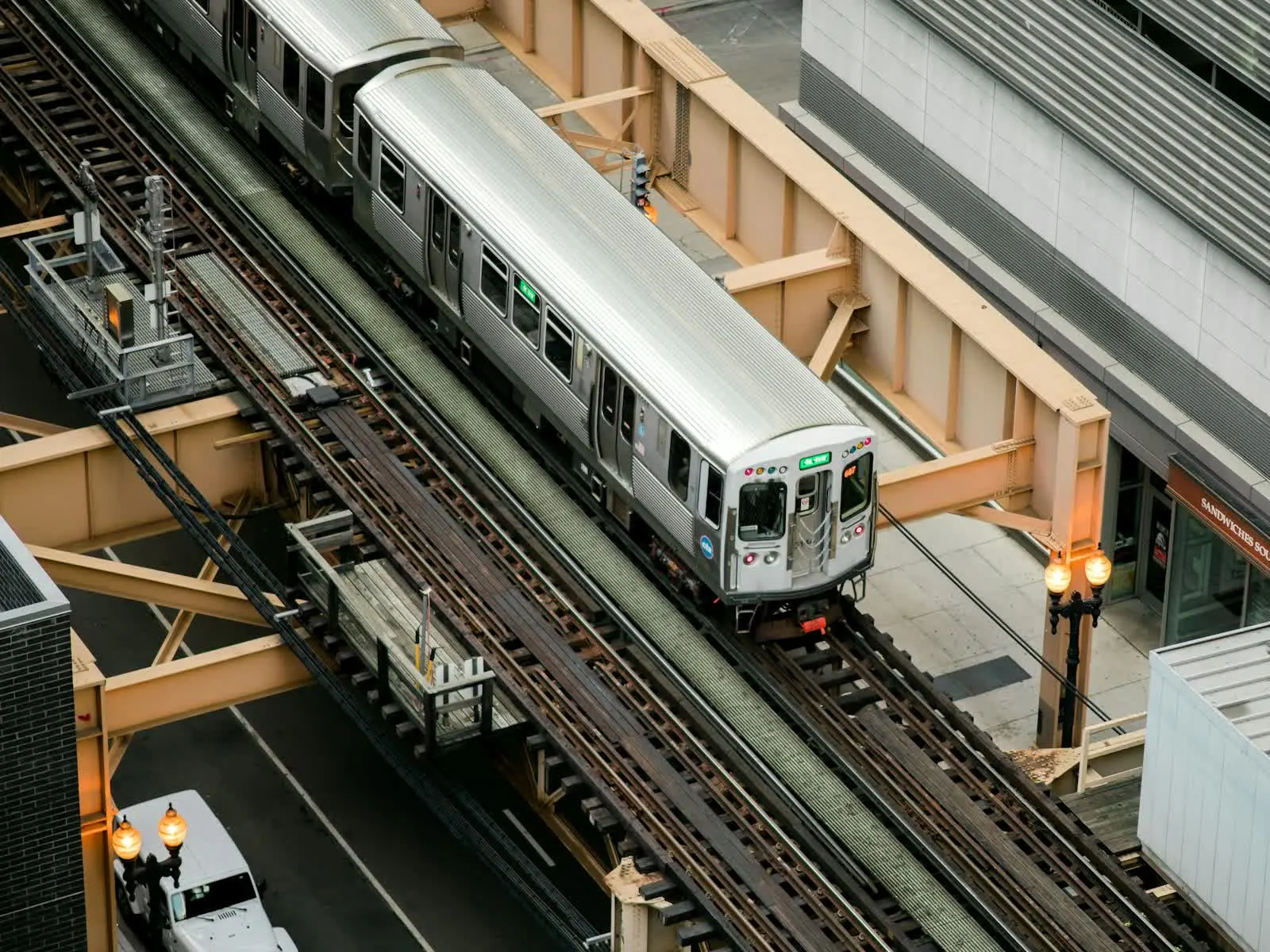 Railway infrastructure serving an urban transit network